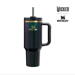 Stanley Black and Gold Travel Mug